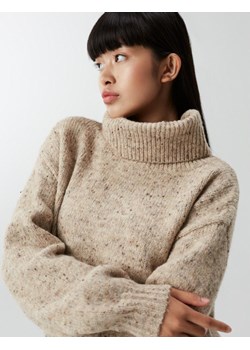 Sweter SETRI Beż Melanż XS ze sklepu Diverse w kategorii Swetry damskie - zdjęcie 144158000