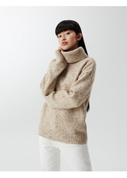 Sweter SETRI Beż Melanż XS ze sklepu Diverse w kategorii Swetry damskie - zdjęcie 144158003