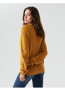 Sweter ALFLO C. Żółty XS ze sklepu Diverse w kategorii Swetry damskie - zdjęcie 144158020