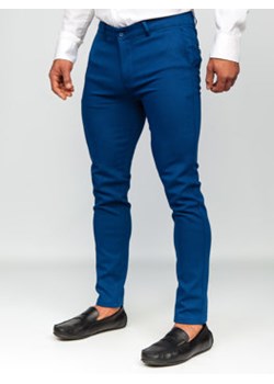 Indygo spodnie chinosy męskie Denley 5000-3 ze sklepu Denley w kategorii Spodnie męskie - zdjęcie 144310771