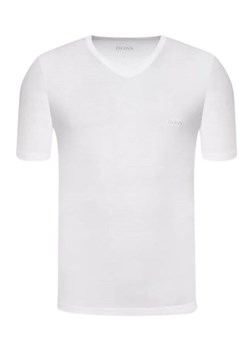 t-shirt męski hugo boss 50325389 biały ze sklepu Royal Shop w kategorii T-shirty męskie - zdjęcie 144368460