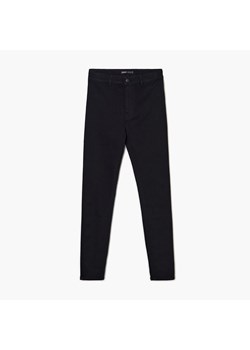 Cropp - Czarne jeansy skinny - czarny ze sklepu Cropp w kategorii Jeansy damskie - zdjęcie 144417331