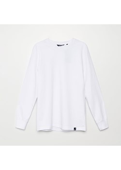 Cropp - Koszulka z długim rękawem basic - Biały ze sklepu Cropp w kategorii T-shirty męskie - zdjęcie 144421882