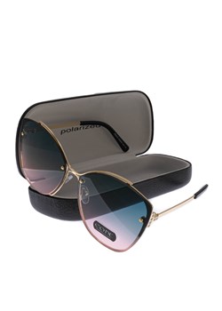 Okulary damskie przeciwsłoneczne CODE ze sklepu JK-Collection w kategorii Okulary przeciwsłoneczne damskie - zdjęcie 144449403