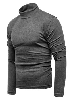 Sweter/Bluza golf męski 5401 -antracyt ze sklepu Risardi w kategorii Swetry męskie - zdjęcie 144469120