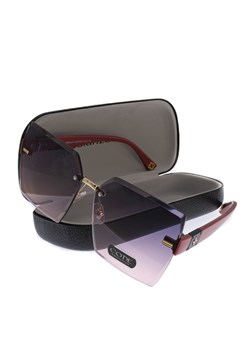 Okulary damskie przeciwsłoneczne CODE ze sklepu JK-Collection w kategorii Okulary przeciwsłoneczne damskie - zdjęcie 144504283