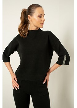 Czarna bluzka Hopper ze sklepu Lidia Kalita w kategorii Bluzki damskie - zdjęcie 144546600
