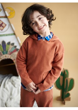 Sinsay - Sweter z kapturem - pomarańczowy ze sklepu Sinsay w kategorii Swetry chłopięce - zdjęcie 144573232