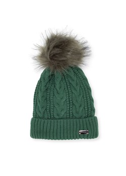 Damska czapka z szerokim splotem warkoczowym ze sklepu WITTCHEN w kategorii Czapki zimowe damskie - zdjęcie 144611771