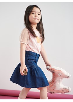 Sinsay - Spódniczka jeansowa - granatowy ze sklepu Sinsay w kategorii Spódnice dziewczęce - zdjęcie 144716412