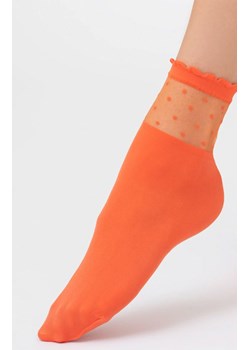 Bibbi cienkie skarpetki damskie w kropki, Kolor nero (czarny), Rozmiar uniwersalny, Veneziana ze sklepu Intymna w kategorii Skarpetki damskie - zdjęcie 144725490