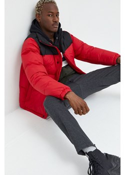 Solid kurtka męska kolor czerwony zimowa ze sklepu ANSWEAR.com w kategorii Kurtki męskie - zdjęcie 144751794