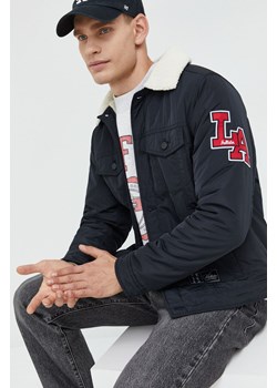Hollister Co. kurtka męska kolor czarny przejściowa ze sklepu ANSWEAR.com w kategorii Kurtki męskie - zdjęcie 144752474