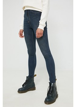 Hollister Co. jeansy damskie high waist ze sklepu ANSWEAR.com w kategorii Jeansy damskie - zdjęcie 144757182
