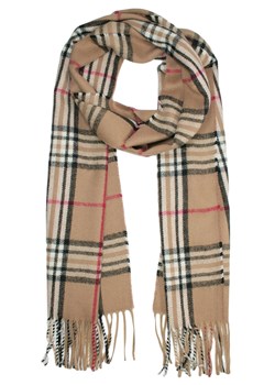 Szalik z Frędzlami, Beżowy Elegancki w Kratkę, Męski, Jesienno-Zimowy z Wełną -V. FRAAS SZAWLN1098 - id: 18304 - marki V. Fraas - 144797810 Szalik z Frędzlami, Beżowy Elegancki w Kratkę, Męski, Jesienno-Zimowy z Wełną -V. FRAAS SZAWLN1098 ze sklepu JegoSzafa.pl w kategorii Szaliki męskie - zdjęcie 144797810