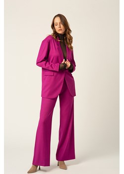 Bordowe spodnie Loucy ze sklepu Lidia Kalita w kategorii Spodnie damskie - zdjęcie 144806743