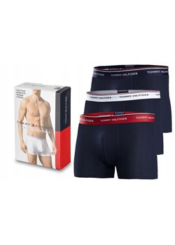 Bokserki Underwear Tommy Hilfiger 3-Pack GRANATOWE ze sklepu Milgros.pl w kategorii Majtki męskie - zdjęcie 144815322