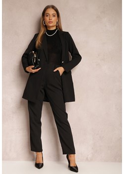 Czarne Spodnie Regular Namamn ze sklepu Renee odzież w kategorii Spodnie damskie - zdjęcie 144829820