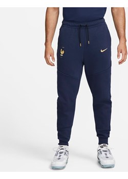 Joggery męskie FFF Tech Fleece - Niebieski ze sklepu Nike poland w kategorii Spodnie męskie - zdjęcie 144852040
