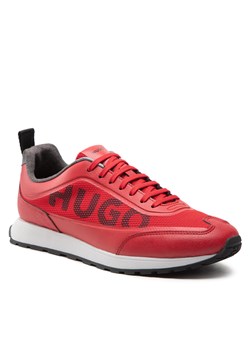 Sneakersy Hugo - Icelin 50474058 10243137 01 Medium Red 610 ze sklepu eobuwie.pl w kategorii Buty sportowe męskie - zdjęcie 144863210