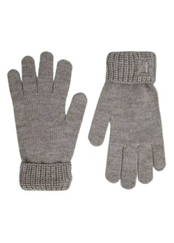 rękawiczki damskie trussardi 59z00349 szare ze sklepu Royal Shop w kategorii Rękawiczki damskie - zdjęcie 144934821
