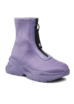 Botki Nylon Red WSQ2101-12 ze sklepu ccc.eu w kategorii Workery damskie - zdjęcie 145007003