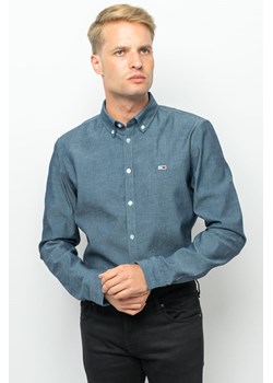 koszula męska tommy jeans oxford dm0dm09594 indygo ze sklepu Royal Shop w kategorii Koszule męskie - zdjęcie 145008972