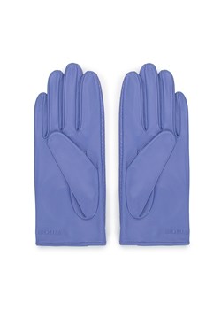 Damskie rękawiczki samochodowe ze skóry lizard fioletowe ze sklepu WITTCHEN w kategorii Rękawiczki damskie - zdjęcie 145161900