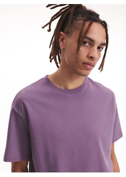 Reserved - T-shirt oversize - fioletowy ze sklepu Reserved w kategorii T-shirty męskie - zdjęcie 145169143