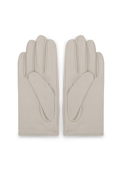 Damskie rękawiczki samochodowe proste białe ze sklepu WITTCHEN w kategorii Rękawiczki damskie - zdjęcie 145174074