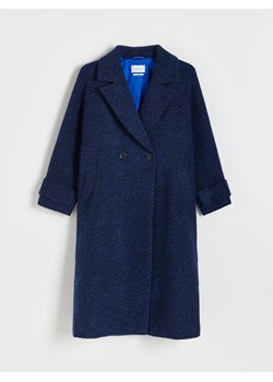 Reserved - Płaszcz z wełną - ze sklepu Reserved w kategorii Płaszcze damskie - zdjęcie 145181064