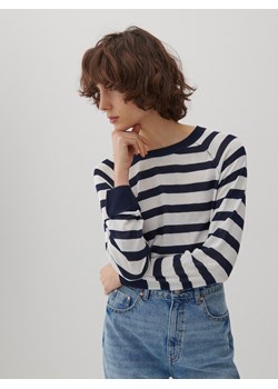 Reserved - Lekki sweter z wiskozą - Wielobarwny ze sklepu Reserved w kategorii Swetry damskie - zdjęcie 145186904