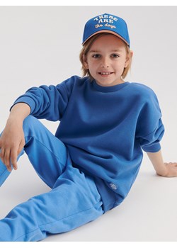 Reserved - Oversizowa bluza - Niebieski ze sklepu Reserved w kategorii Bluzy chłopięce - zdjęcie 145195154