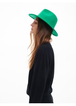 Reserved - Wełniany kapelusz - Zielony ze sklepu Reserved w kategorii Kapelusze damskie - zdjęcie 145210163