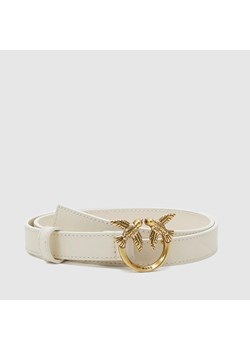 PINKO - Pasek Love Berry Simply Belt H2 w kolorze kości słoniowej ze sklepu outfit.pl w kategorii Paski damskie - zdjęcie 145216583