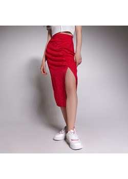 Sinsay - Spódnica midi ze wzorem - Różowy ze sklepu Sinsay w kategorii Spódnice - zdjęcie 145220621