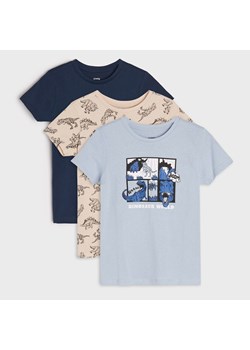 Sinsay - Koszulki 3 pack - Niebieski ze sklepu Sinsay w kategorii T-shirty chłopięce - zdjęcie 145223301