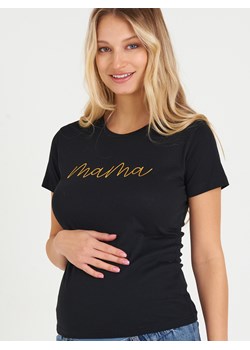 GATE Bawełniana koszulka z napisem MAMA 34 ze sklepu gateshop w kategorii Bluzki ciążowe - zdjęcie 145245874