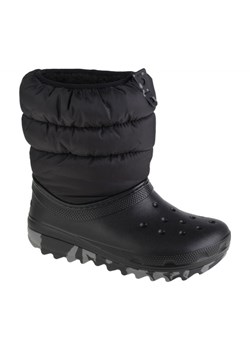 Buty Crocs Classic Neo Puff Boot Jr 207684-001 czarne ze sklepu ButyModne.pl w kategorii Buty zimowe dziecięce - zdjęcie 145248032
