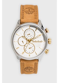 Timberland zegarek męski kolor brązowy ze sklepu ANSWEAR.com w kategorii Zegarki - zdjęcie 145300913