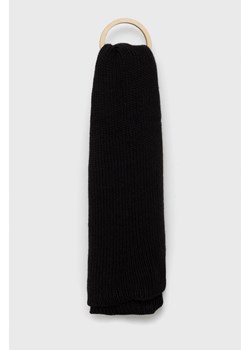 Brixton szalik damski kolor czarny gładki ze sklepu ANSWEAR.com w kategorii Szaliki i chusty damskie - zdjęcie 145301781