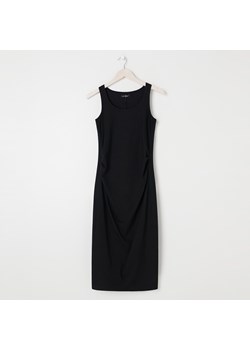 Sinsay - Sukienka midi MAMA - Czarny ze sklepu Sinsay w kategorii Sukienki ciążowe - zdjęcie 145304290