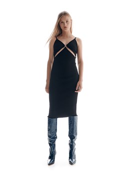 Reserved - Sukienka z wycięciami - Czarny ze sklepu Reserved w kategorii Sukienki - zdjęcie 145395110