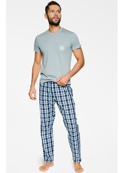 39737-90X Probe piżama, Kolor szary-wzór, Rozmiar 2XL, Henderson ze sklepu Intymna w kategorii Piżamy męskie - zdjęcie 145401870