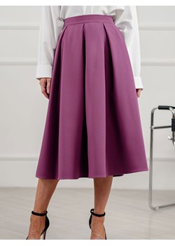 Rozkloszowana spódnica z zakładkami Azuri ze sklepu Eye For Fashion w kategorii Spódnice - zdjęcie 145407624