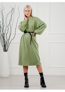Zielona dzianinowa sukienka Azuri ze sklepu Eye For Fashion w kategorii Sukienki - zdjęcie 145407773