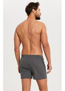 Bokserki męskie Abel, Kolor grafitowy-wzór, Rozmiar 2XL, Italian Fashion ze sklepu Intymna w kategorii Majtki męskie - zdjęcie 145410643