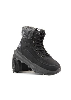 Śniegowce, buty damskie zimowe na platformie - LEE COOPER LCJ-22-44-1362L, czarne ze sklepu ulubioneobuwie w kategorii Śniegowce damskie - zdjęcie 145457481