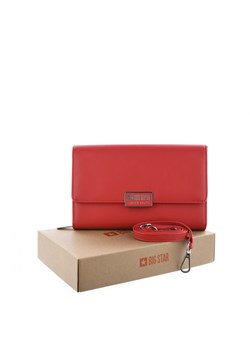 Portfel damski Big Star Shoes II674003 czerwony ze sklepu ButyButy.pl w kategorii Portfele damskie - zdjęcie 145461500