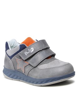 Sneakersy Ponte - DA03-1-457 Grey ze sklepu eobuwie.pl w kategorii Buty sportowe dziecięce - zdjęcie 145472500